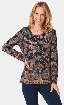 GOLDNER Print-Shirt in kraftvollen Farben