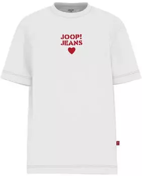 Joop! Tymber T-Shirt knallrot/weiß