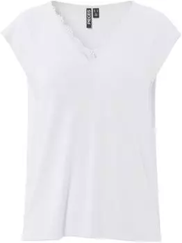 Pieces PCKamala T-Shirt (17157707) weiß