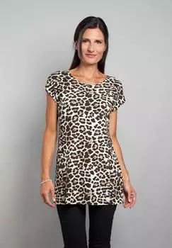 Seidel Shirt mit Animalprint (41754741) beige/braun/weiß