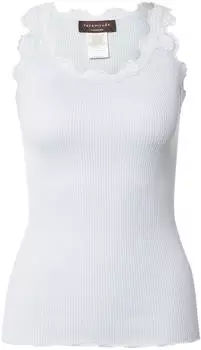 Rosemunde Geripptes Top Slim Fit azur