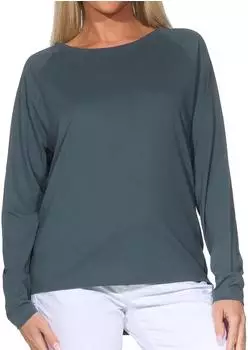 Elbsand ESWTinna Longsleeve Relaxed Fit grau