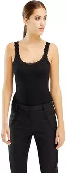 Rosemunde Top mit schmaler Passform (5357) schwarz