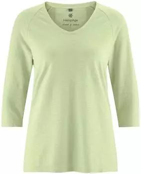 HemPage Raglanshirt 3/4-Arm Wave-170 menta
