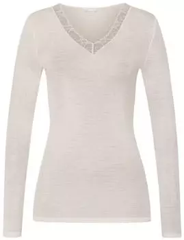 Hanro Soft Touch Longsleeve (254612) misty white