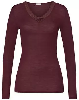 Hanro Soft Touch Longsleeve (808879) rostbraun