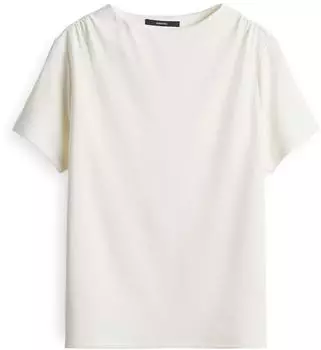 someday. Kerin Kurzarmshirt mit Flügelärmel Slim milk