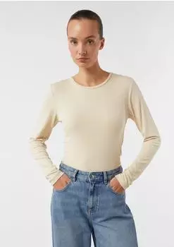 Comma T-Shirt Beige (2175484.8103)
