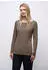 Street One Frauen Basic Langarmshirt in Braun Gr: (A32420116911)