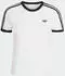 Adidas 3-STREIFEN T-SHIRT SCHMAL GESCHNITTEN White / Black (KD3683)