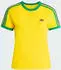Adidas 3-STREIFEN T-SHIRT SCHMAL GESCHNITTEN Eqt Yellow / Green / Collegiate Royal (KE9386)