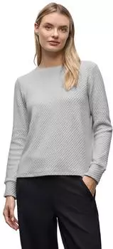 Street One Frauen Strukturshirt in Grau Gr: (A32429617154)