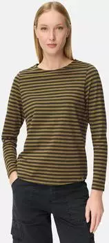 Camel Active T-Shirt Caviar Stripes kaviar