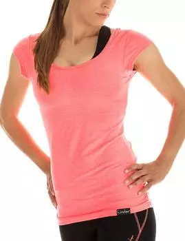 Winshape WS4 3/4 Arm Shirt Slim Fit neon-coral