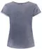 Zwillingsherz Positive Mind T-Shirt V-Ausschnitt Used Look ausgefranste Kanten (75018815) navy