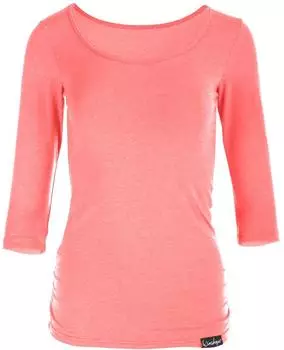 Winshape WS4 3/4-Arm-Shirt Slim Fit (WS4-NEON CORAL-XL) koralle