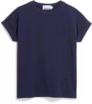 armedangels Idaa T-Shirt aus Biobaumwolle tinted navy