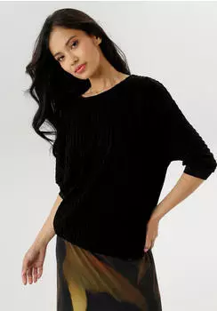 Aniston Fledermausshirt mit moderner Oberflächenstruktur (11838838) schwarz