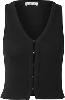 EDITED Naika Top Slim Fit schwarz