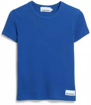 armedangels KARDAA RIPP-T-SHIRT Ripp-T-Shirt aus Bio-Baumwoll Mix blau ( ) (30004660-2142)