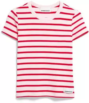 armedangels KARDAA GESTREIFTES T-SHIRT Ripp-T-Shirt aus Bio-Baumwoll Mix mehrfarbig ( ) (30006916-3491)