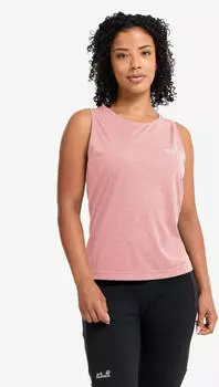 Jack Wolfskin Wildtrail Tank Top Women Atmungsaktives geruchshemmendes Tanktop Damen pink rosegarden (A65791_H0110)