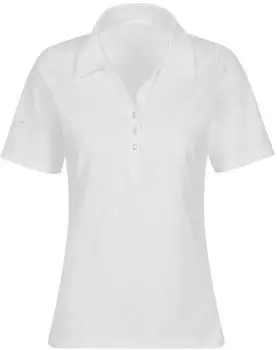 Trigema Polohemd mit elastischem DELUXE Piqué (526611) weiss