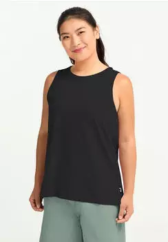 Jack Wolfskin Travel Tank Top Women Atmungsaktives Tanktop Damen black black (A65783_6000)