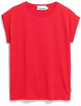 armedangels JILAANA T-SHIRT TENCEL Lyocell-Mix rot ( ) (30004769-3428)