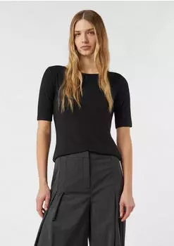 Comma T-Shirt schwarz (2176817.9999)