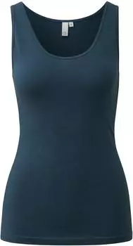 s.Oliver Top aus Baumwolljersey (2175379) blau