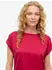 Vila Viellette S/s Satin Top/su - Noos (14059563) jazzy/pink