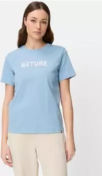 Camel Active T-Shirt aus reiner Baumwolle soft blue