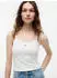 Tommy Hilfiger Slim Spaghetti Strap Top (DW0DW20675) ecru/dark night navy