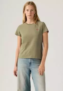 Levi's Perfect Tee (91310661) deep lichen gr&uuml;n/hellbraun
