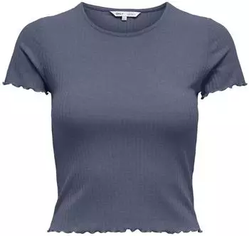 Only Onlemma S/s Short Top Noos Jrs (15201206) saphir/vintage indigo