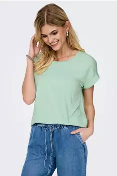 Only Onlmoster S/s O-neck Top Noos Jrs (24782048) mint/birds egg gr&uuml;n
