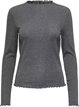 Only Onlemma L/s High Neck Top Noos Jrs (15331094) schwarz
