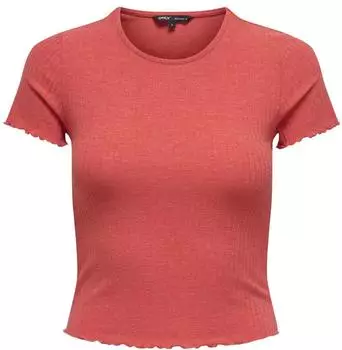 Only Onlemma S/s Short Top Noos Jrs (15201206) feuerrot/flame scarlet
