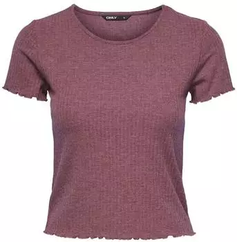 Only Onlemma S/s Short Top Noos Jrs (15201206) rose brown