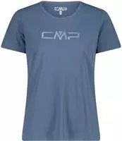 CMP 39T5676P-L802-EU 34, CMP Funktions Print Damen T-Shirts blau Gr&ouml;&szlig;e XXS Trekking