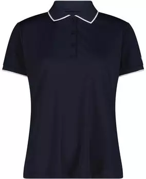 CMP Poloshirt (31T5066-N950) schwarz/blau