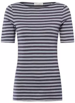 Marc O'Polo Gestreiftes T-Shirt Regular (5000013300) dunkelblau/blaugrau