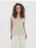 Vero Moda Vmfilli Ss V-neck Tee Ga Noos (28288067) silber lining