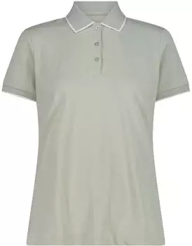 CMP Poloshirt (31T5066-F406) grau/pistaziengr&uuml;n