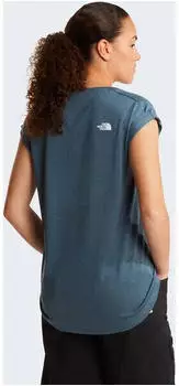 The North Face Women's Tanken Tank (NF0A8BS2) granite grey light heather – Funktionale Materialwahl für den Alltag