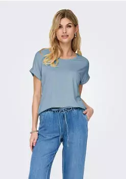 Only Onlmoster S/s O-neck Top Noos Jrs (15106662) celestial blue