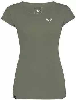 Salewa Puez Melange Dry'Ton T-Shirt Damen (26538-5A56) faded green melange