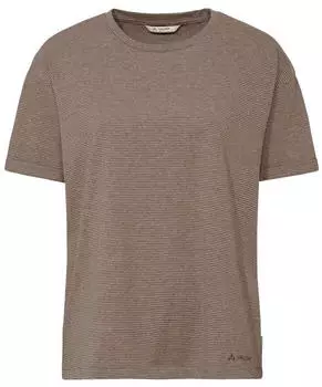 VAUDE Women's Mineo Striped T-Shirt tobacco