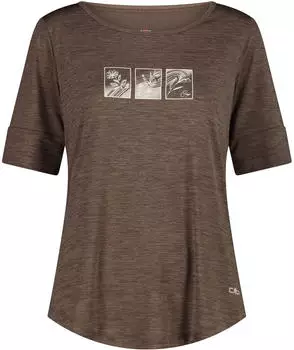 CMP T-Shirt (35N5486) toffee mel.